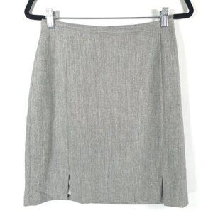 CAROLL PARIS Made in FRANCE 🇫🇷 LINEN Blend Slits Skirt‎ ST. BJ232121 Size 40